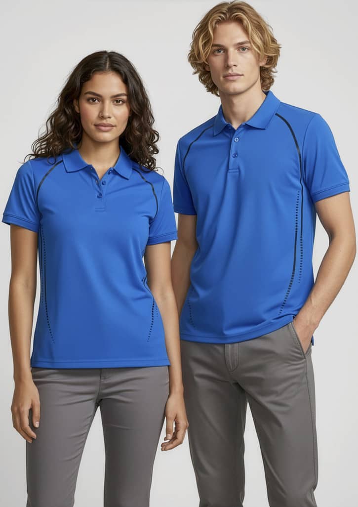 Womens Cyber Short Sleeve Polo