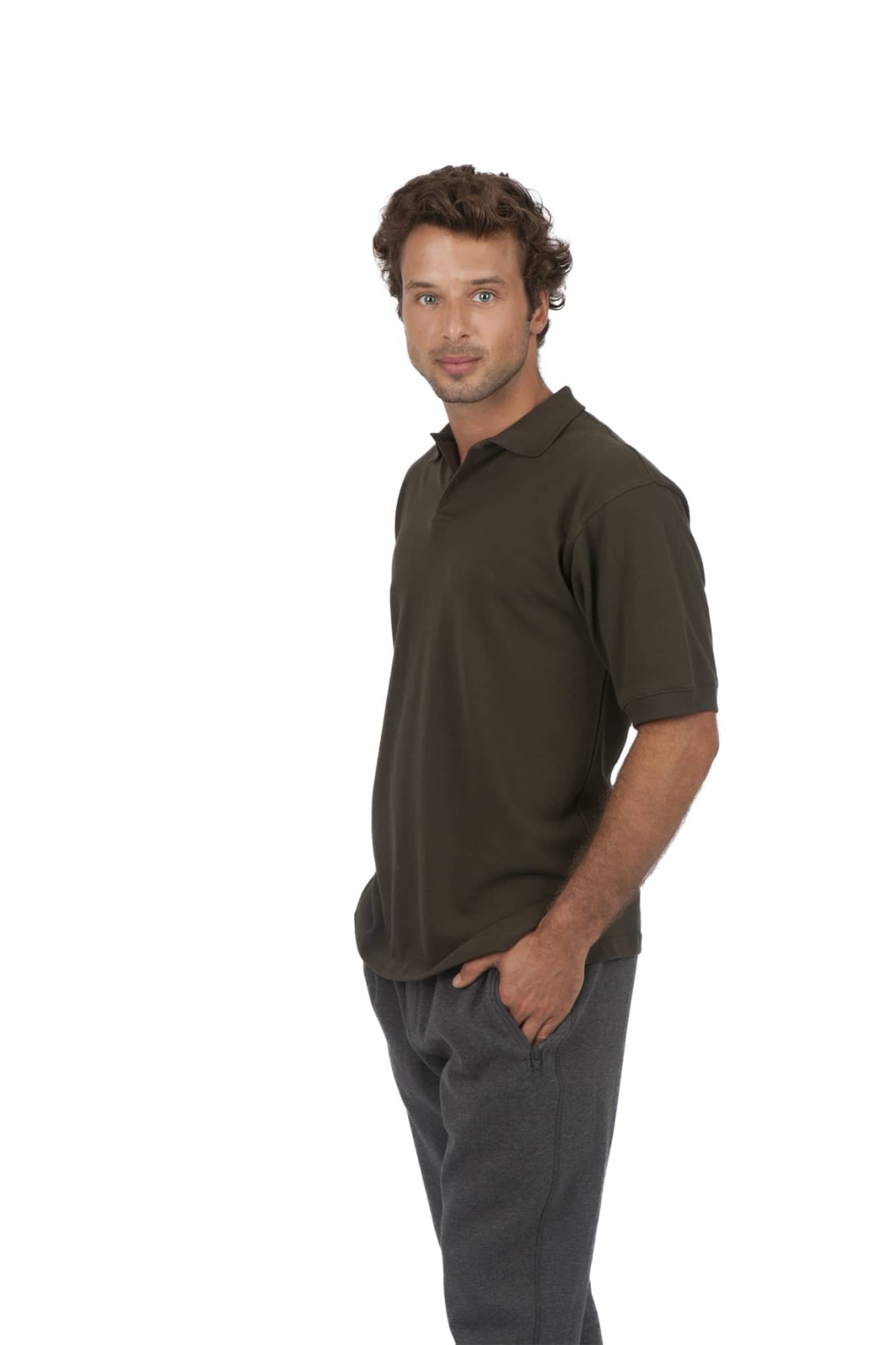 Men's Cotton Pigment Dyed Polo
