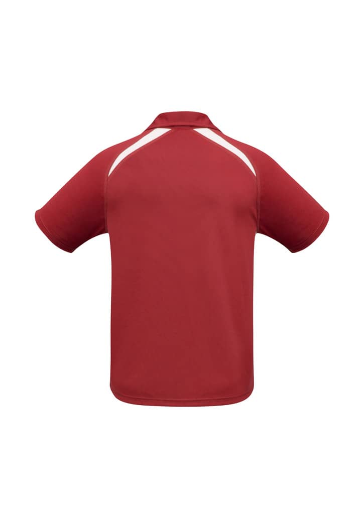 Mens Splice Short Sleeve Polo