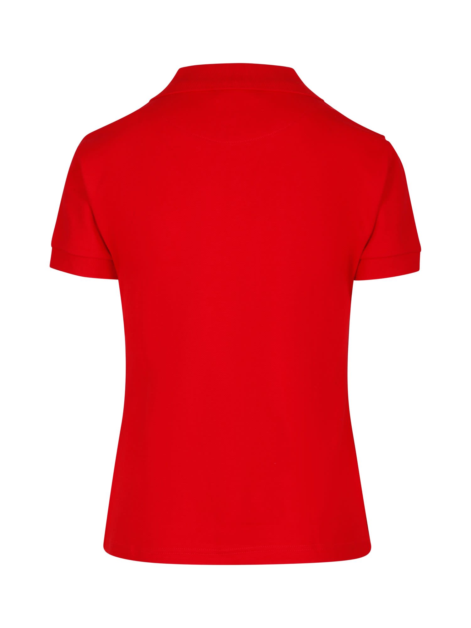 Womens 100% Cotton Pique Knit Polo
