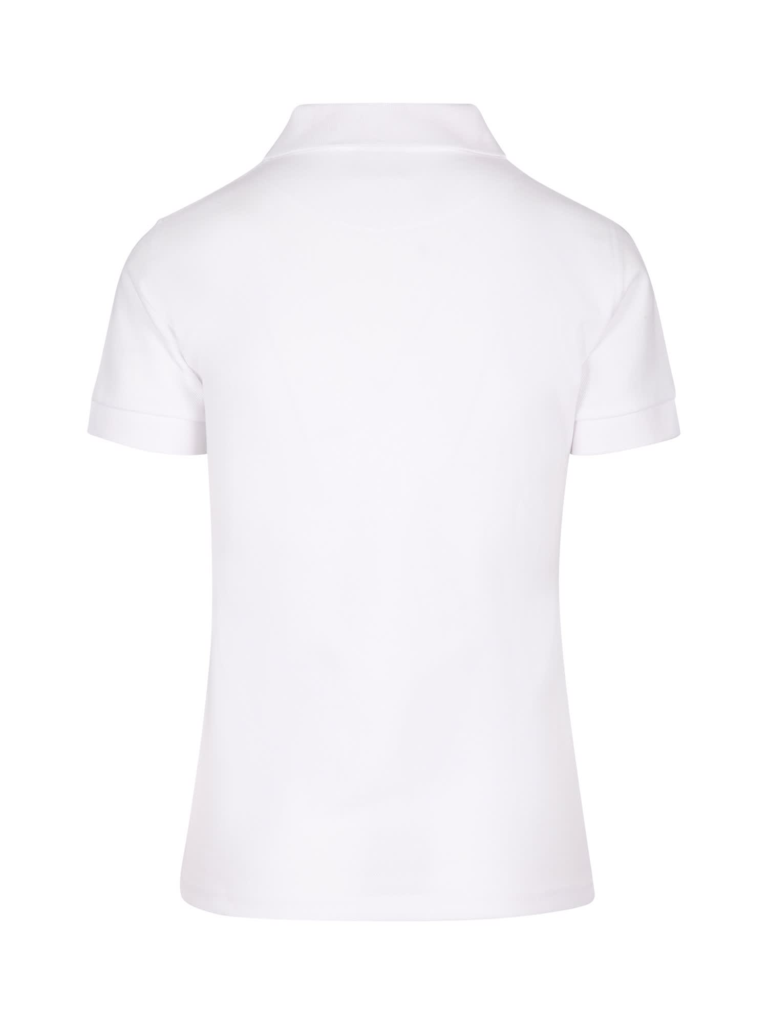 Womens 100% Cotton Pique Knit Polo