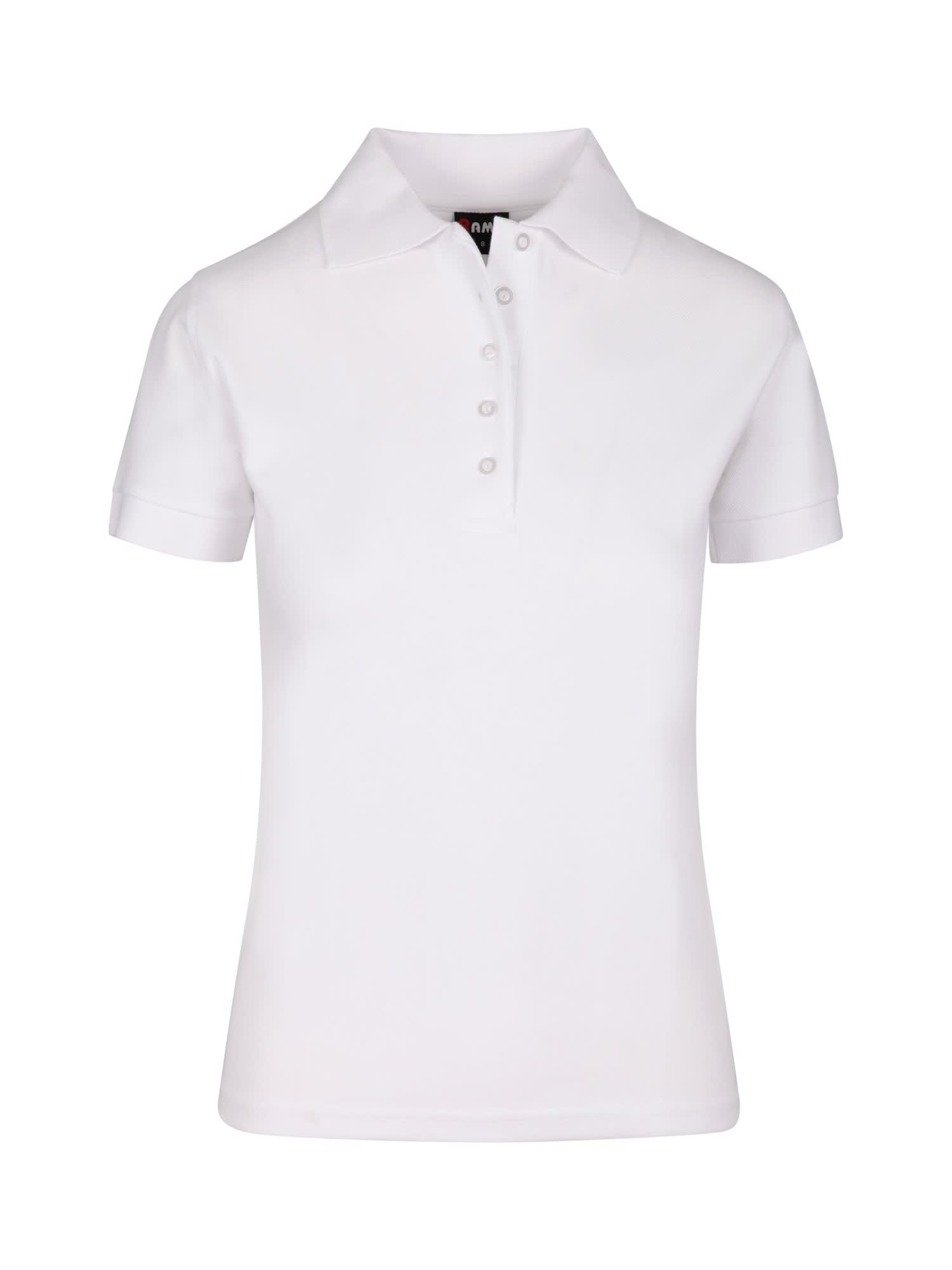 Womens 100% Cotton Pique Knit Polo