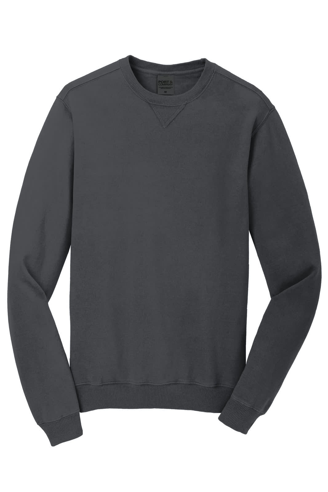 Port & Company Pigment-Dyed Crewneck Sweatshirt