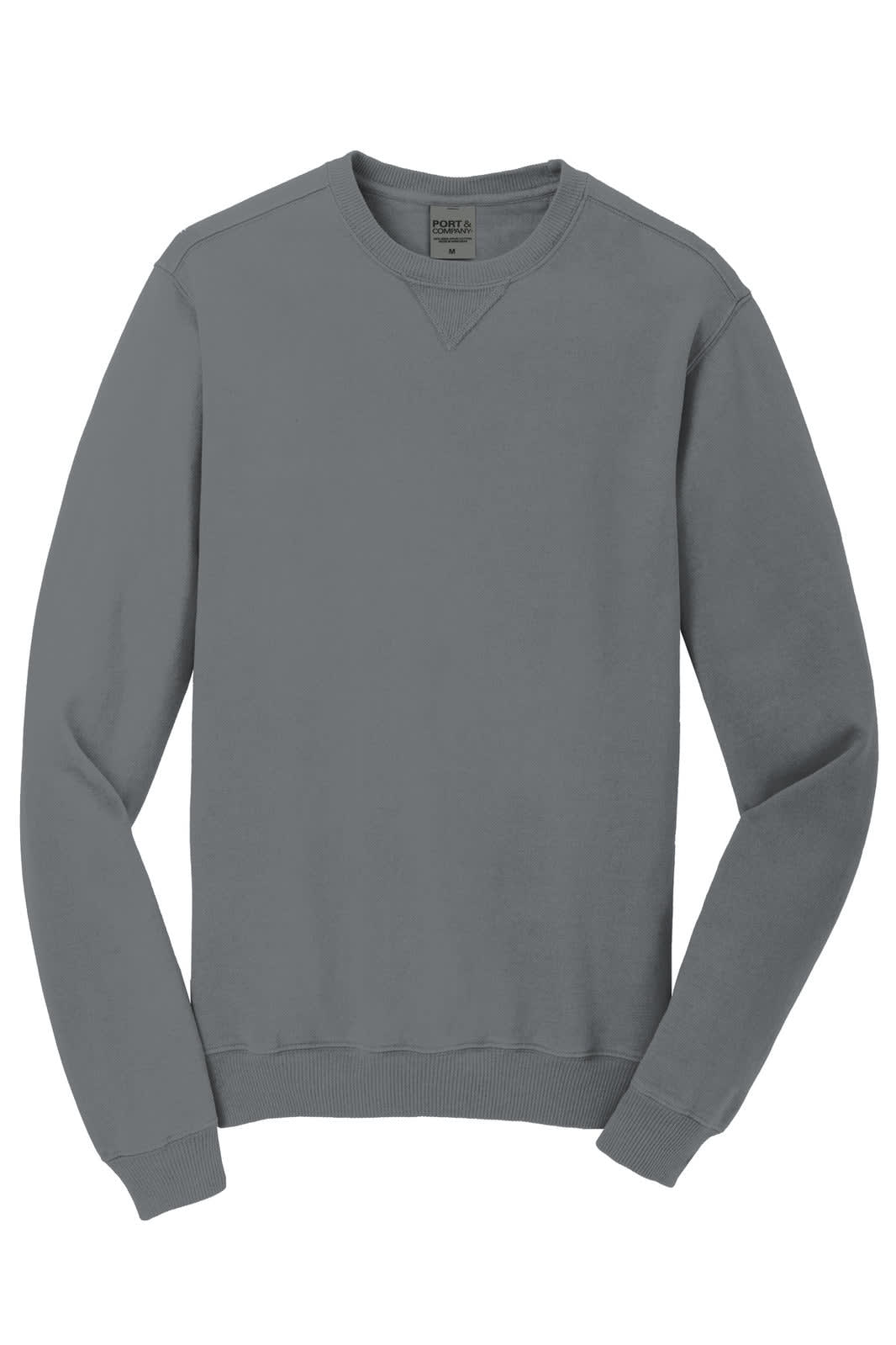 Port & Company Pigment-Dyed Crewneck Sweatshirt