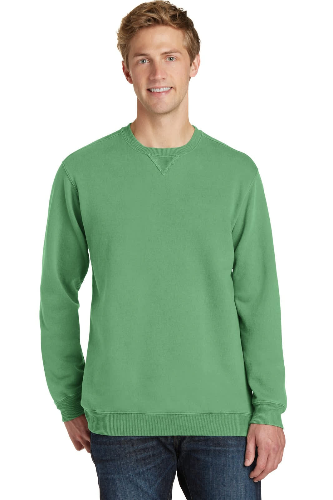 Port & Company Pigment-Dyed Crewneck Sweatshirt