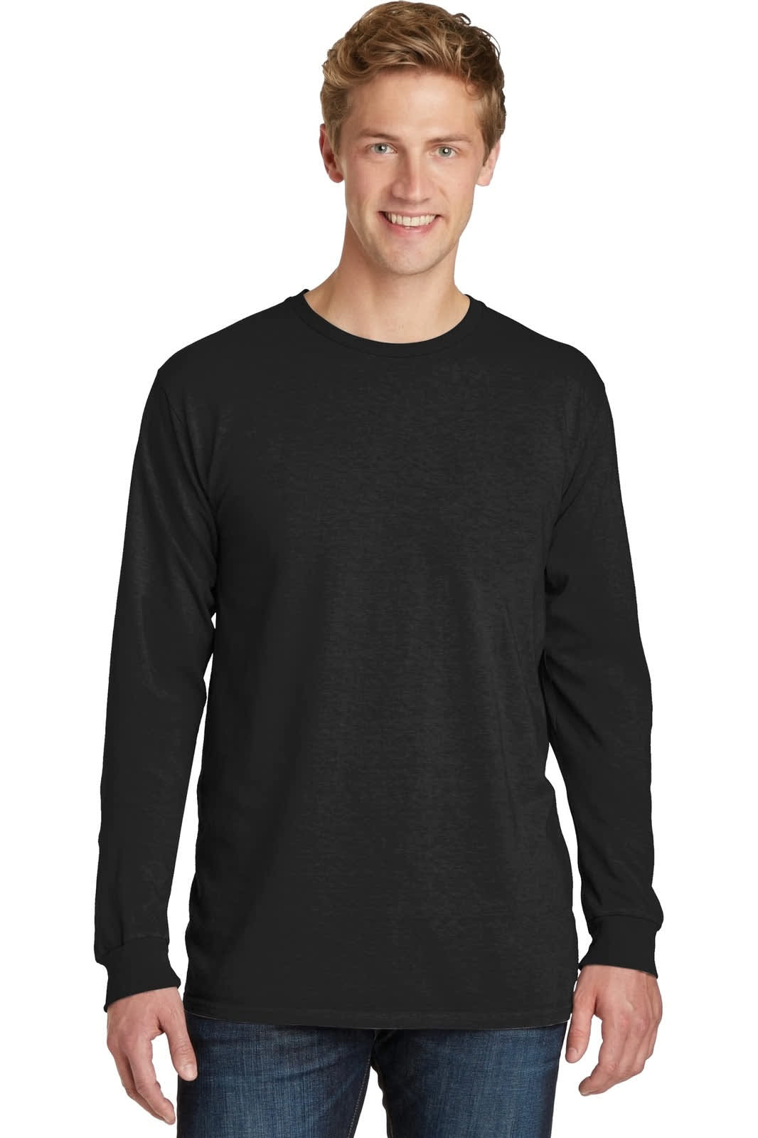 Port & Company Pigment-Dyed Long Sleeve Tee