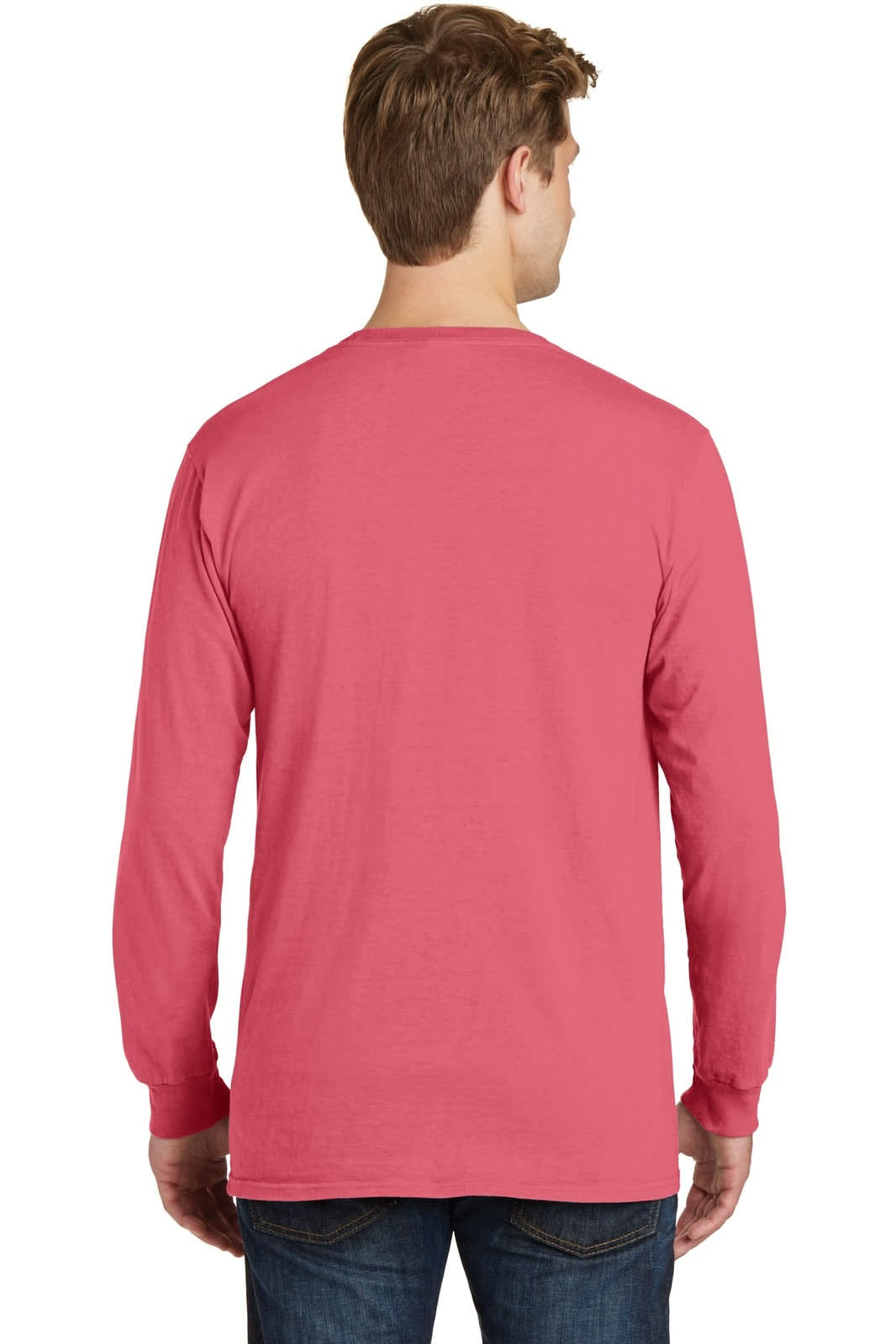 Port & Company Pigment-Dyed Long Sleeve Tee