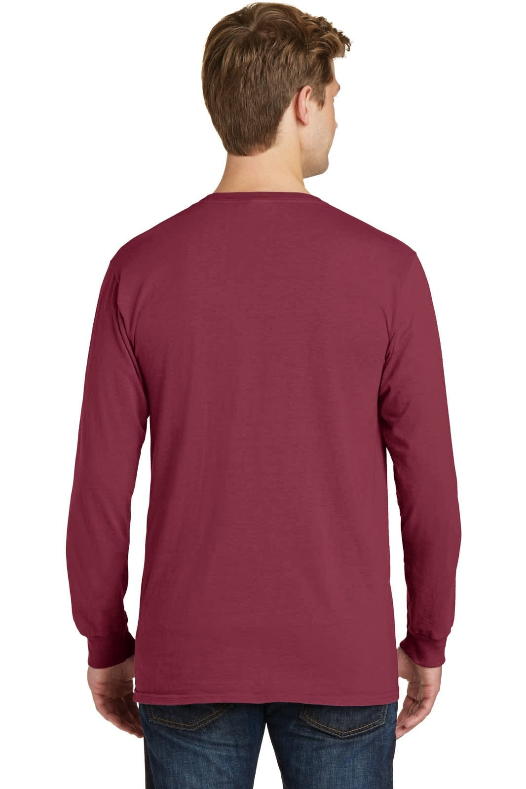 Port & Company Pigment-Dyed Long Sleeve Tee
