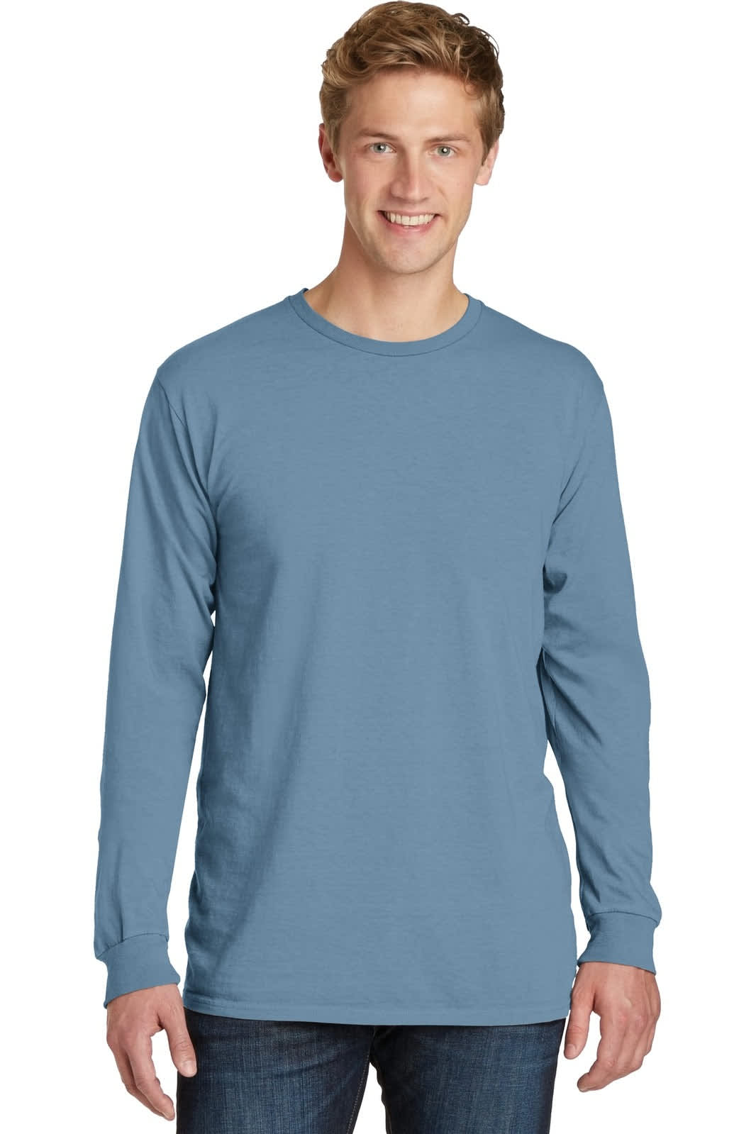 Port & Company Pigment-Dyed Long Sleeve Tee