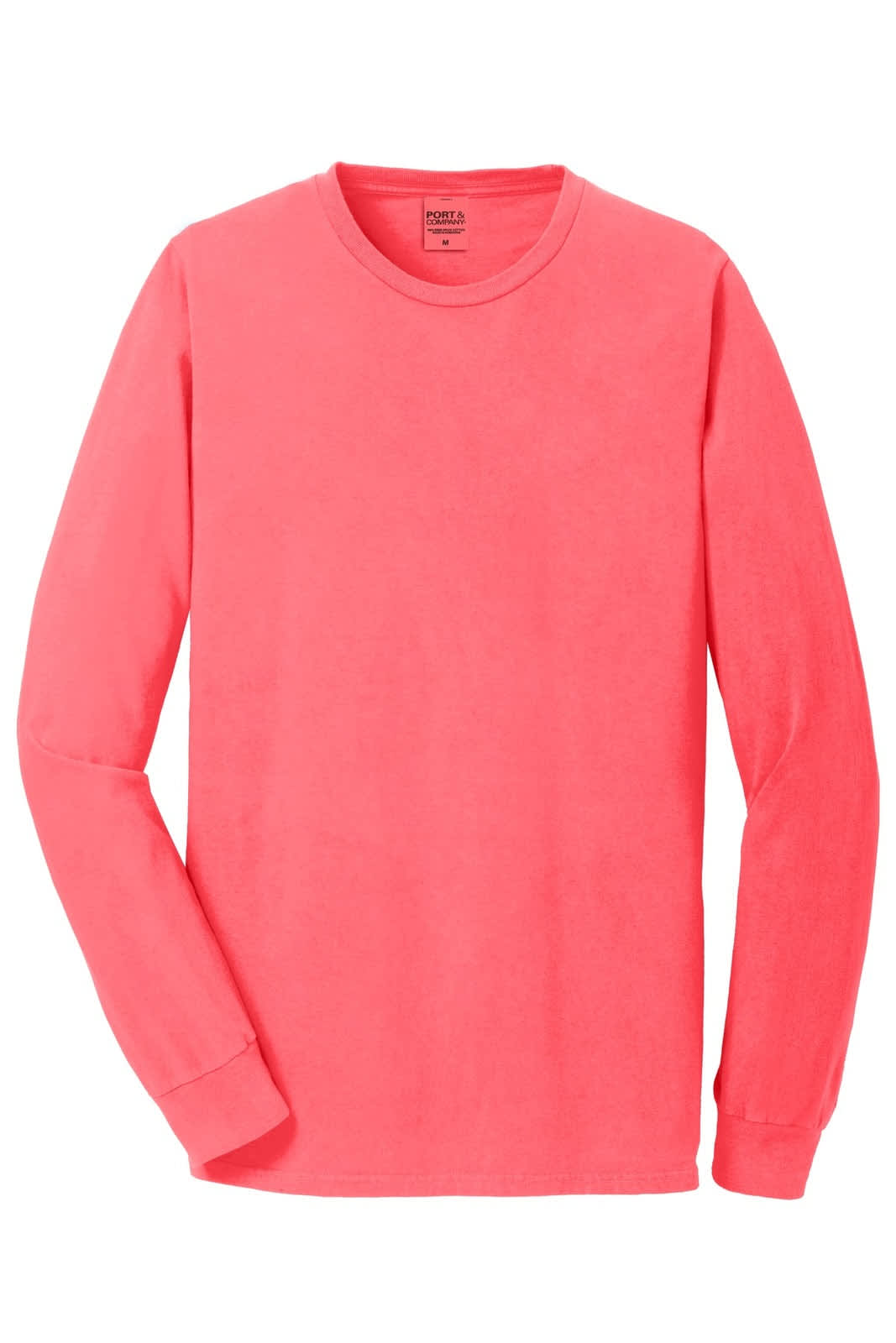 Port & Company Pigment-Dyed Long Sleeve Tee