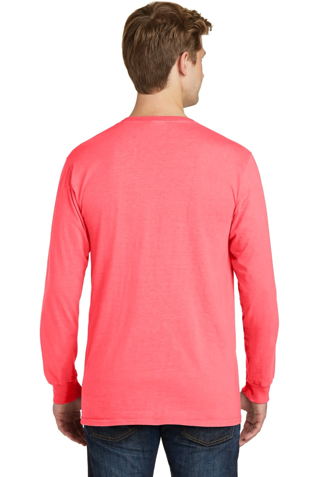 Port & Company Pigment-Dyed Long Sleeve Tee