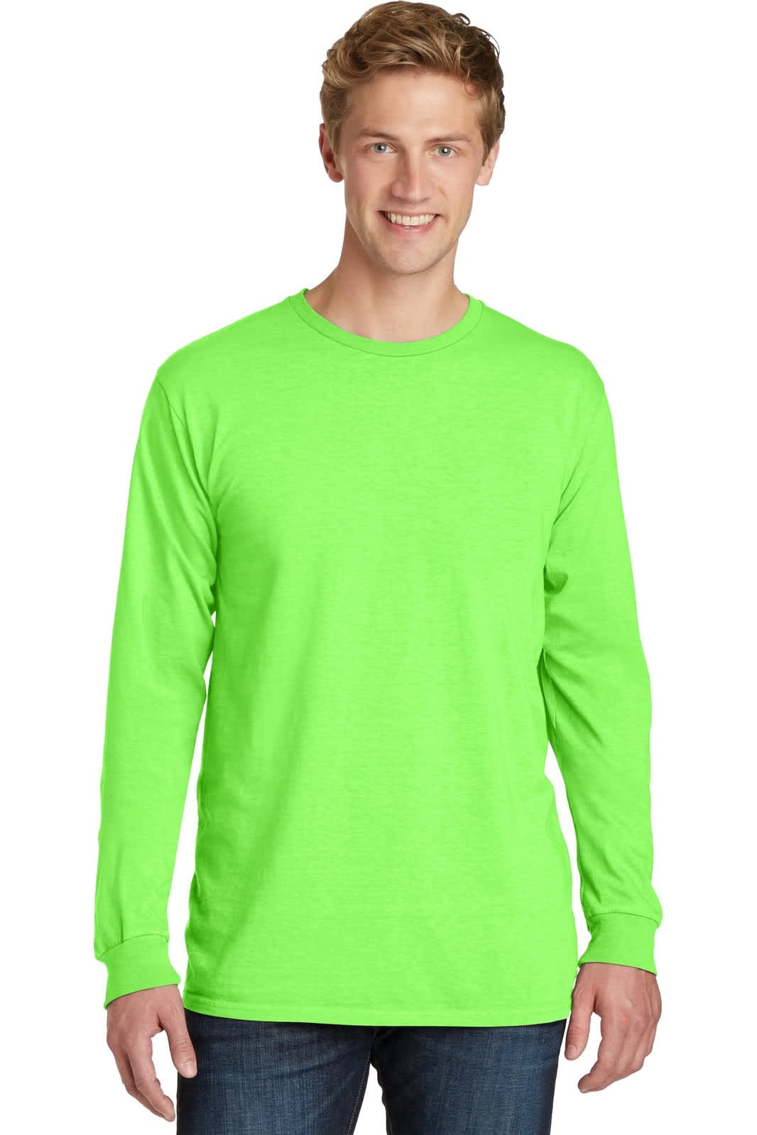 Port & Company Pigment-Dyed Long Sleeve Tee