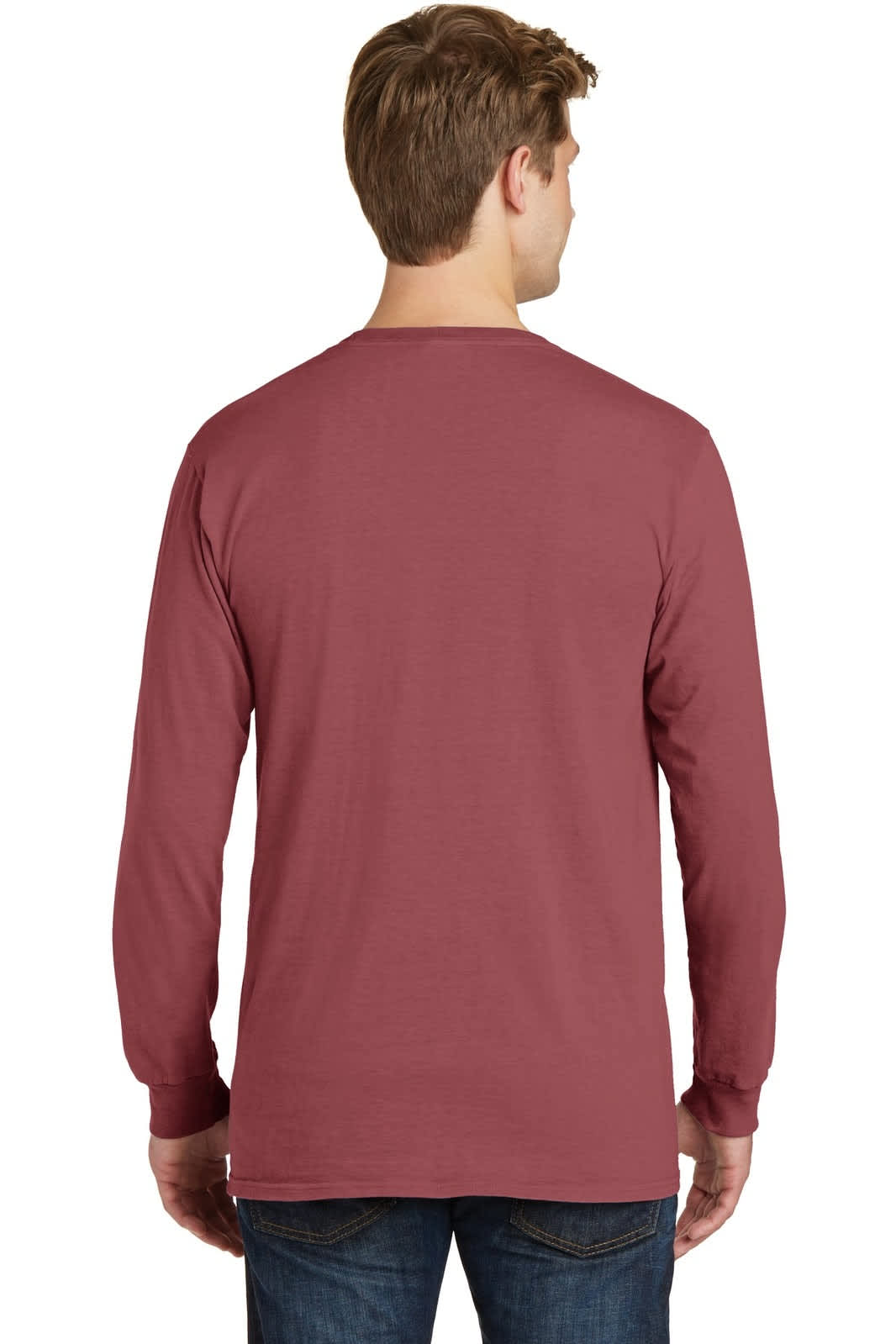 Port & Company Pigment-Dyed Long Sleeve Tee