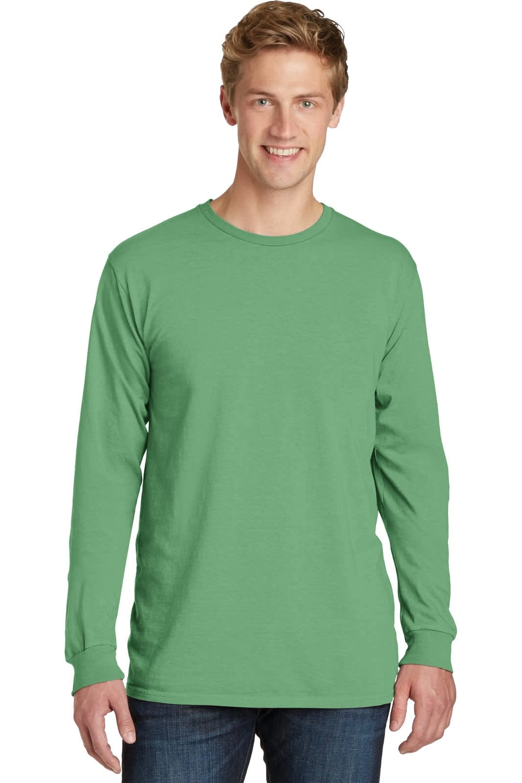 Port & Company Pigment-Dyed Long Sleeve Tee
