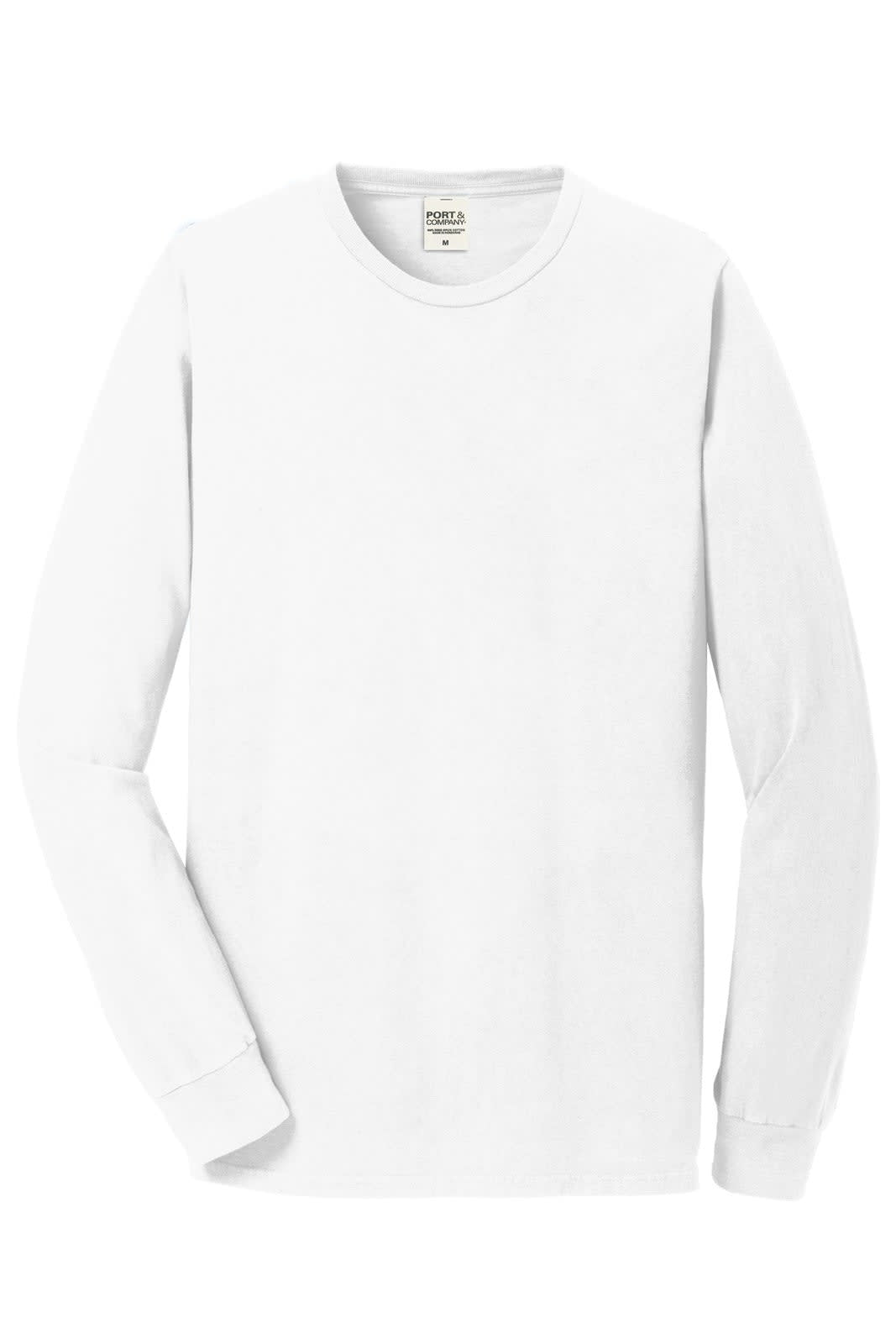 Port & Company Pigment-Dyed Long Sleeve Tee