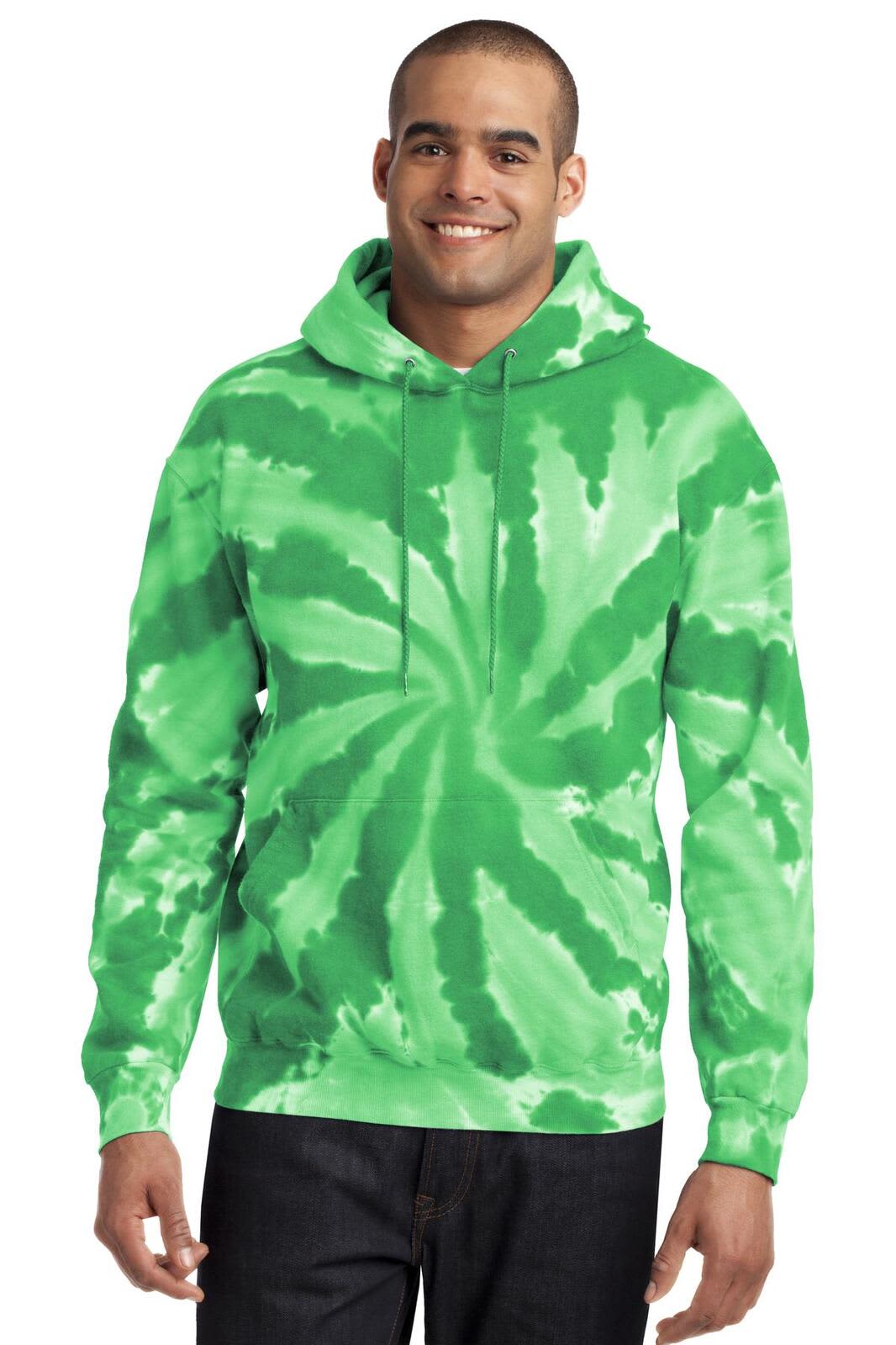 Port & Company Tie-Dye Pullover Hooded Sweatshirt