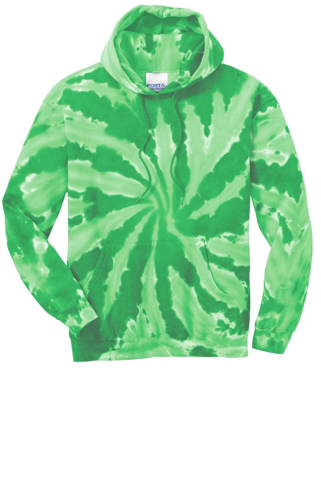 Port & Company Tie-Dye Pullover Hooded Sweatshirt