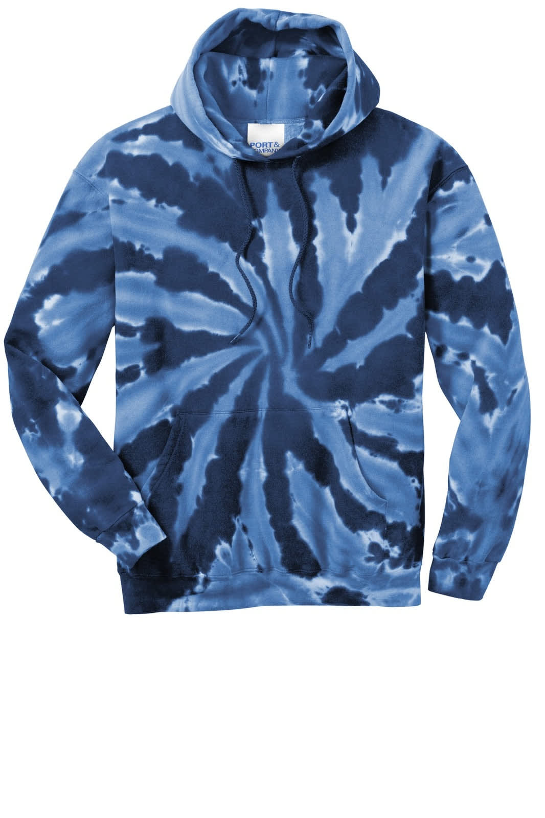 Port & Company Tie-Dye Pullover Hooded Sweatshirt