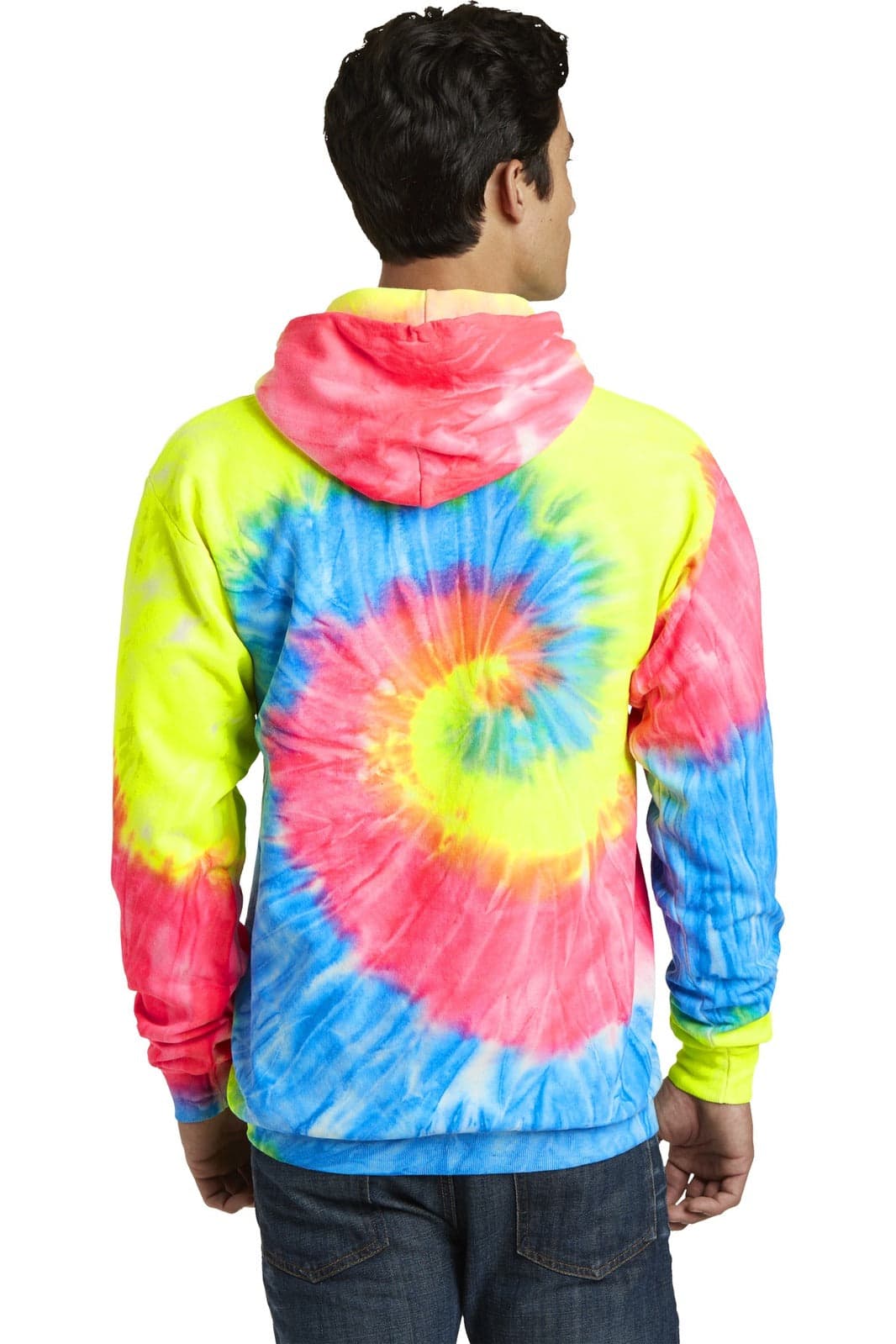 Port & Company Tie-Dye Pullover Hooded Sweatshirt