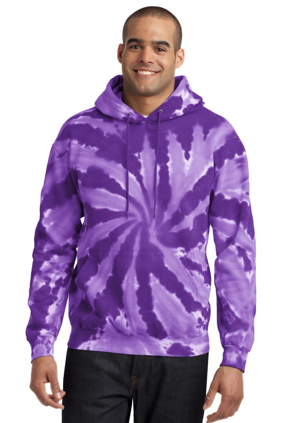 Port & Company Tie-Dye Pullover Hooded Sweatshirt