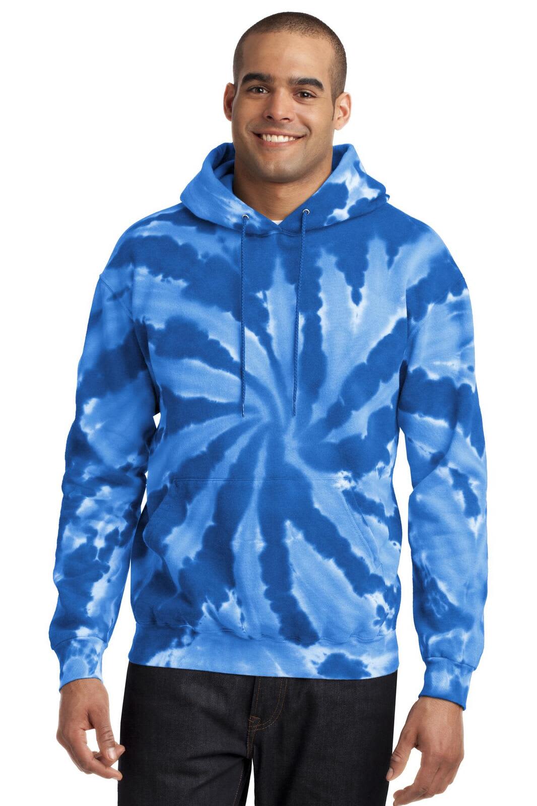 Port & Company Tie-Dye Pullover Hooded Sweatshirt