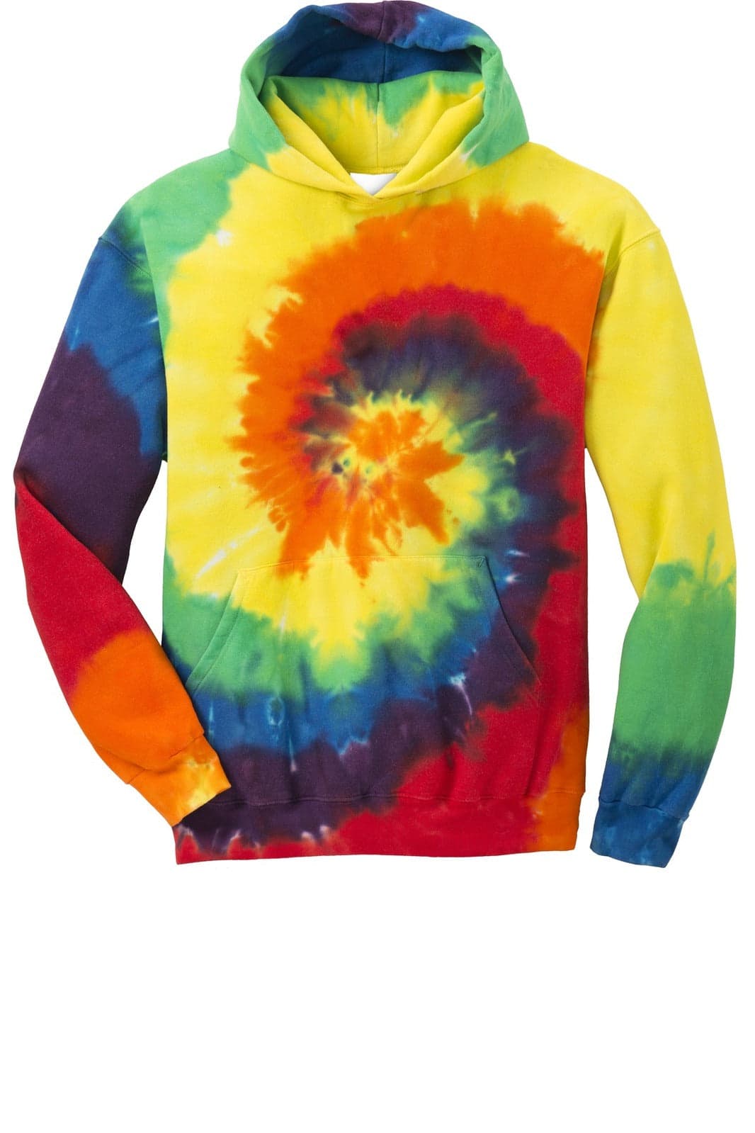 Port & Company Youth Tie-Dye Pullover Hooded Sweatshirt