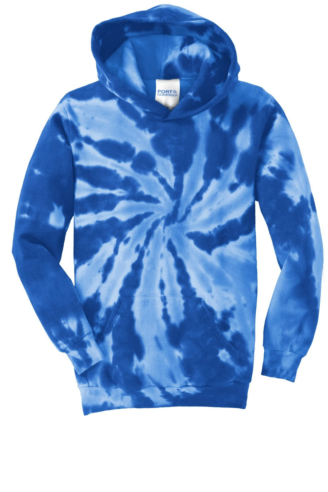 Port & Company Youth Tie-Dye Pullover Hooded Sweatshirt