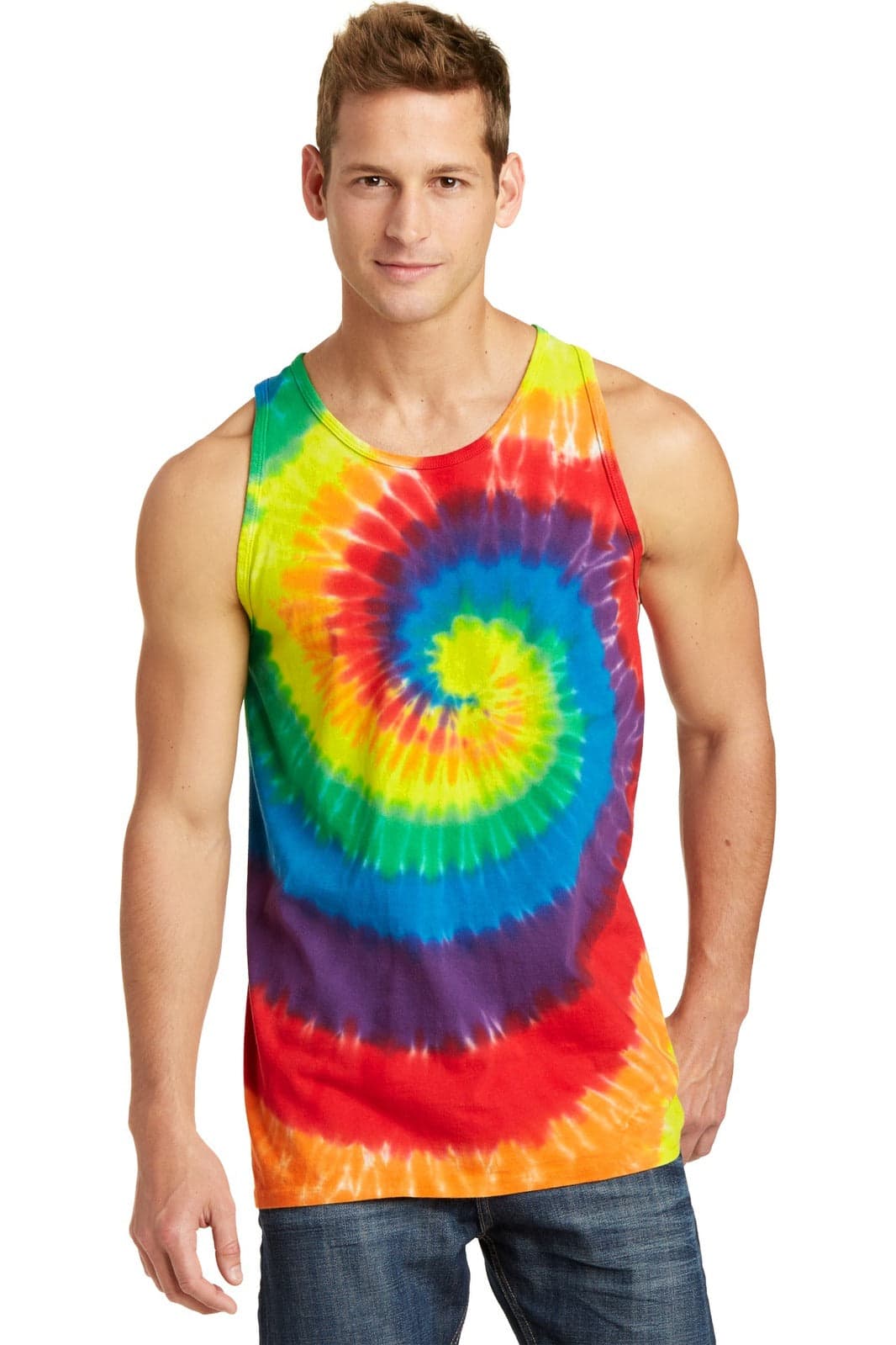 Port & Company Tie-Dye Tank Top
