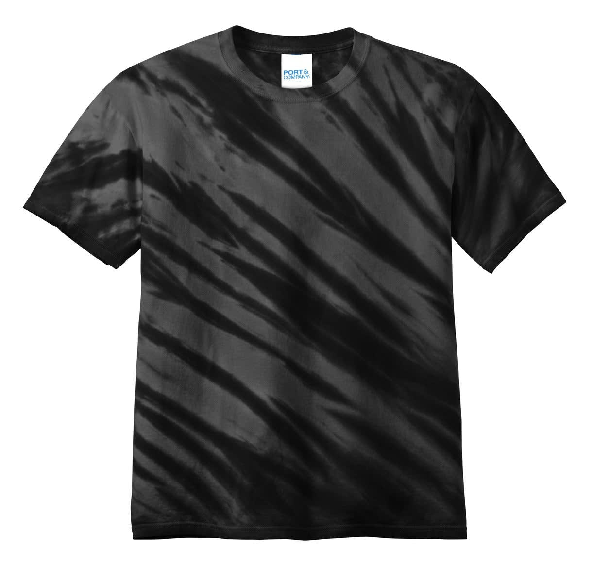 Port & Company - Tiger Stripe Tie-Dye Tee