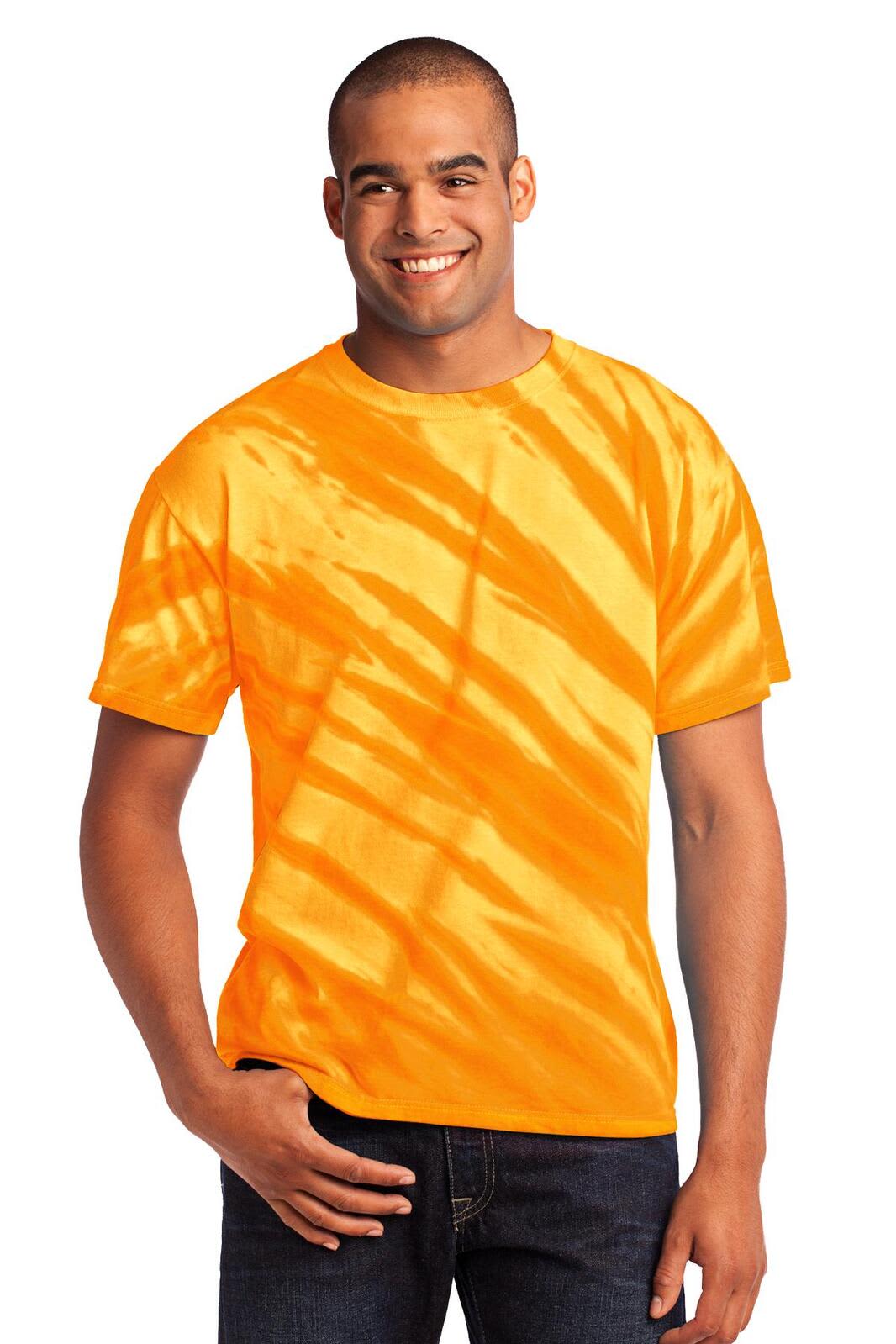 Port & Company - Tiger Stripe Tie-Dye Tee