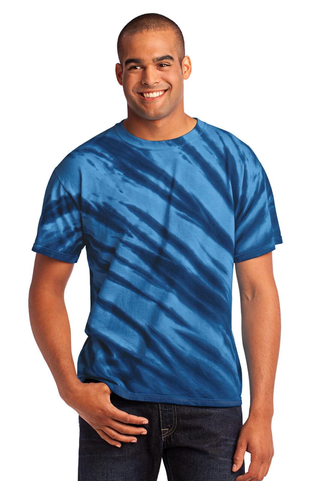 Port & Company - Tiger Stripe Tie-Dye Tee