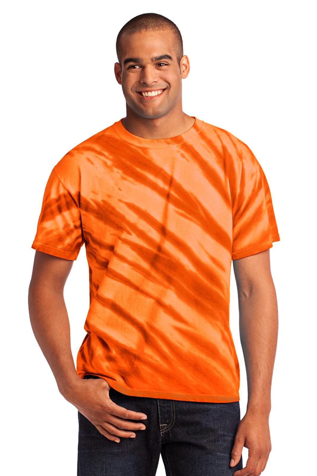Port & Company - Tiger Stripe Tie-Dye Tee
