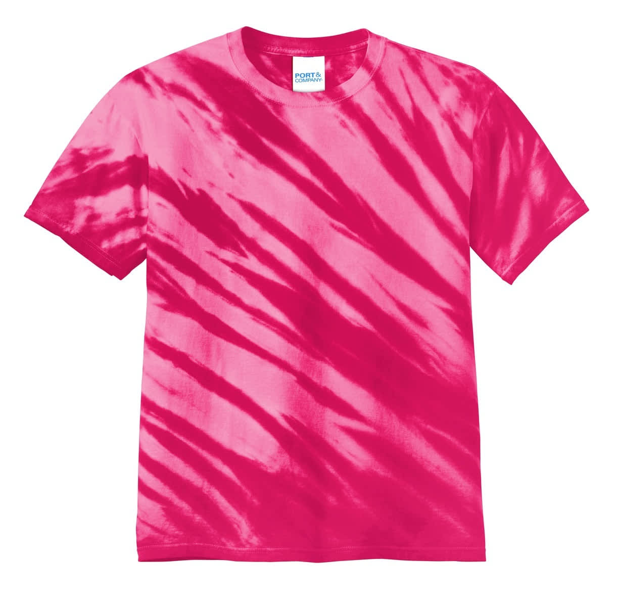 Port & Company - Tiger Stripe Tie-Dye Tee