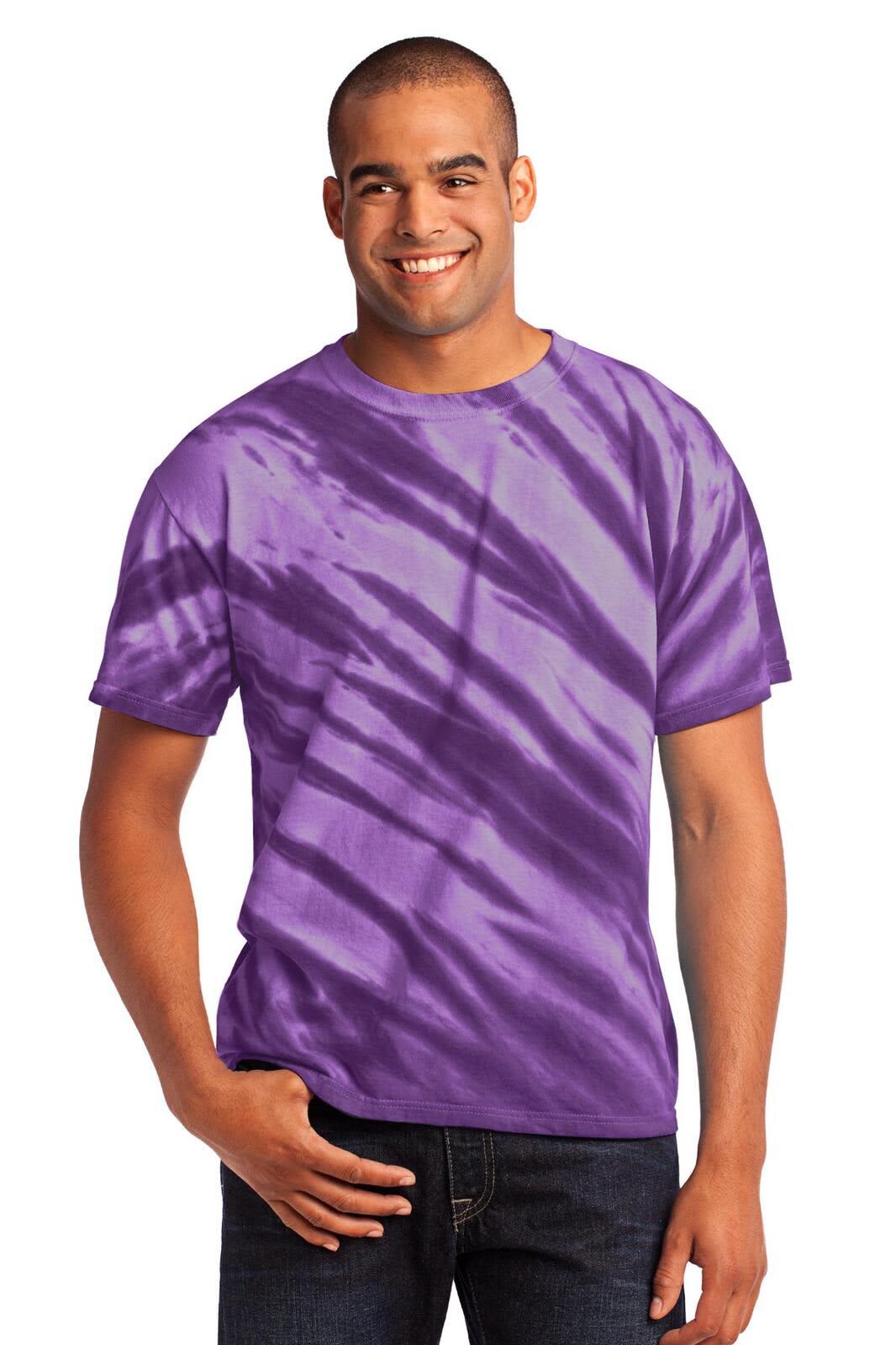 Port & Company - Tiger Stripe Tie-Dye Tee