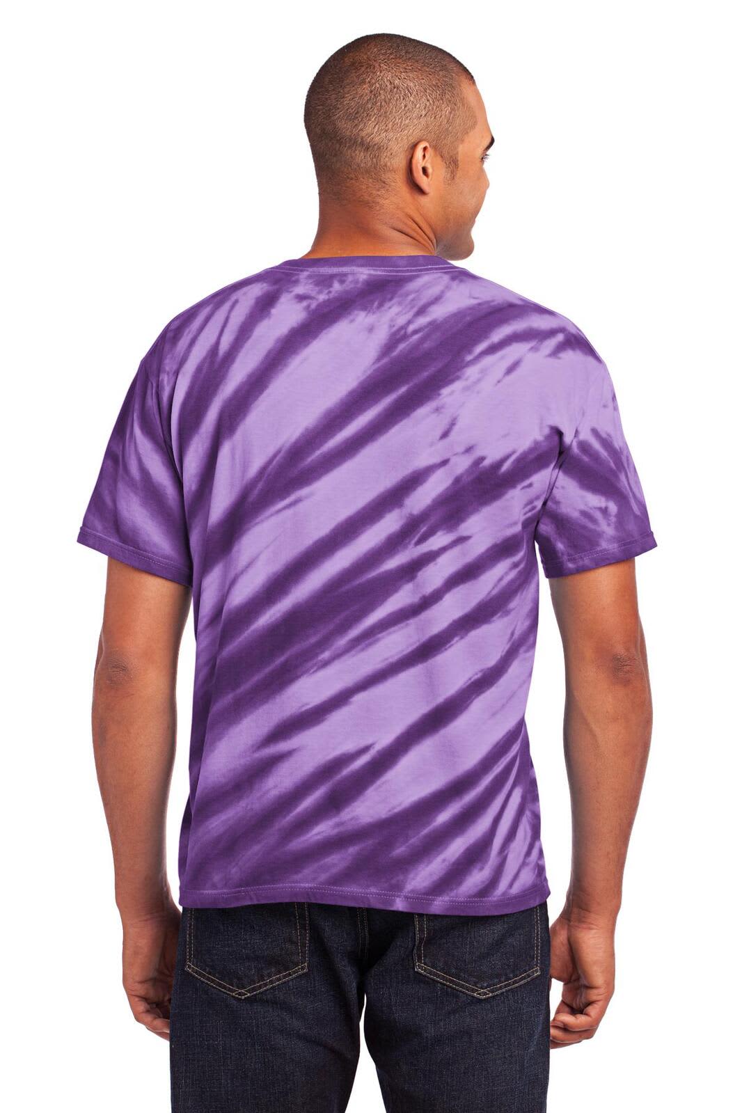Port & Company - Tiger Stripe Tie-Dye Tee