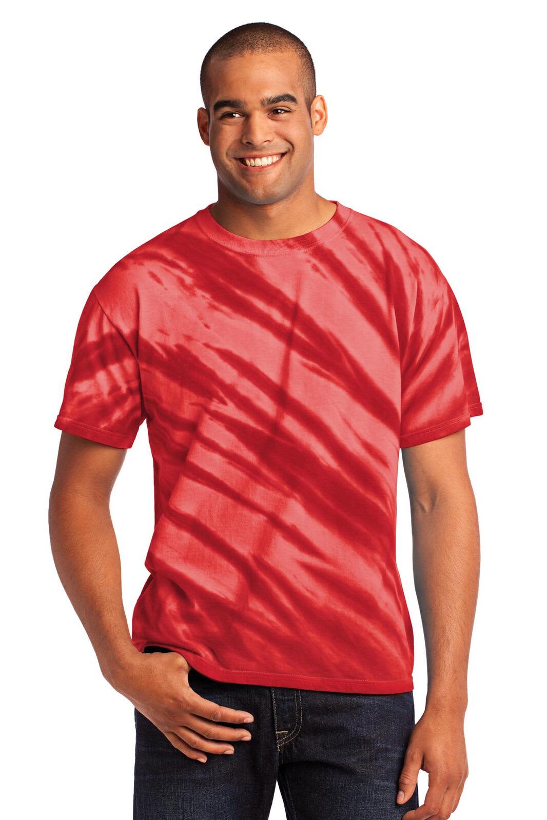 Port & Company - Tiger Stripe Tie-Dye Tee