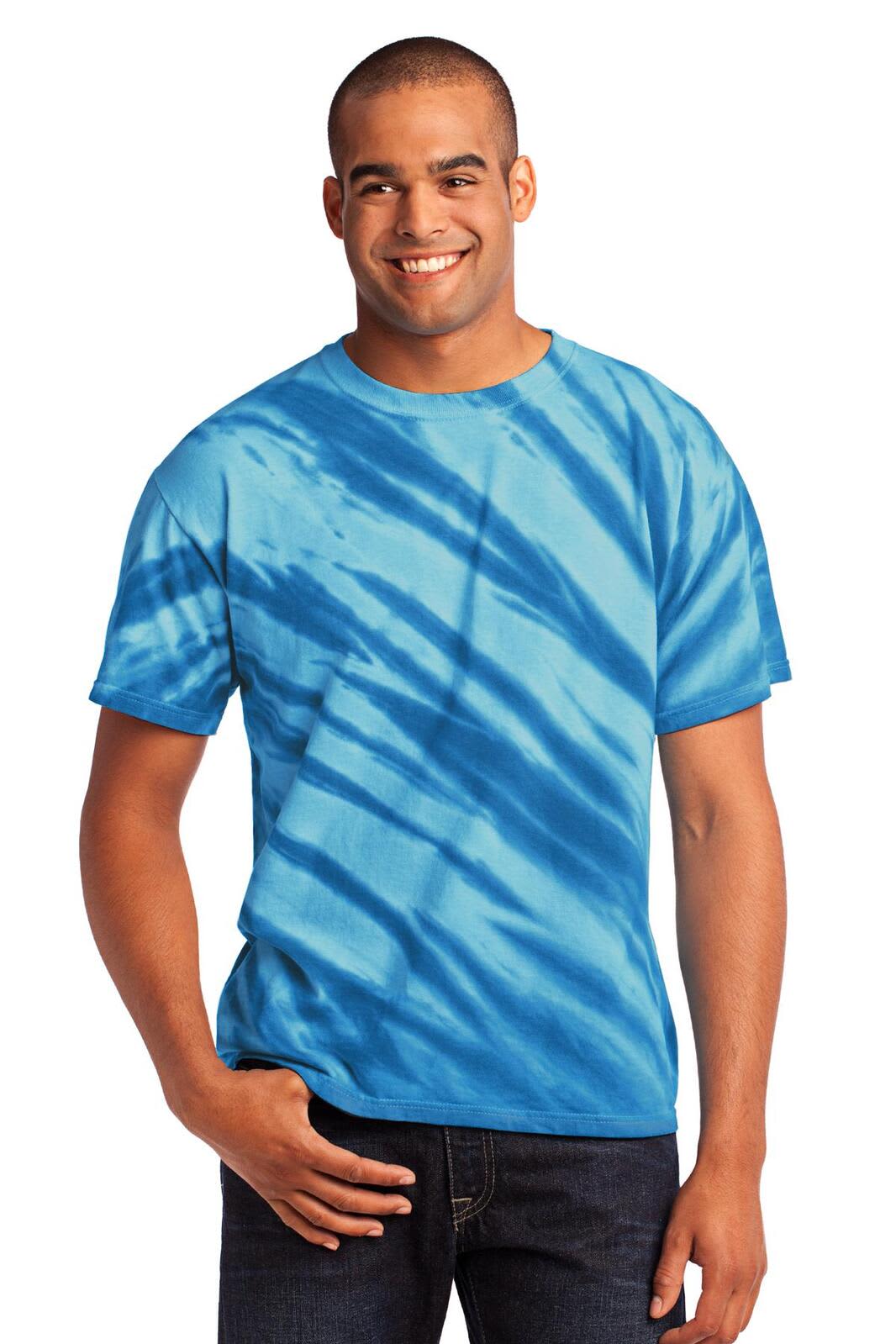 Port & Company - Tiger Stripe Tie-Dye Tee