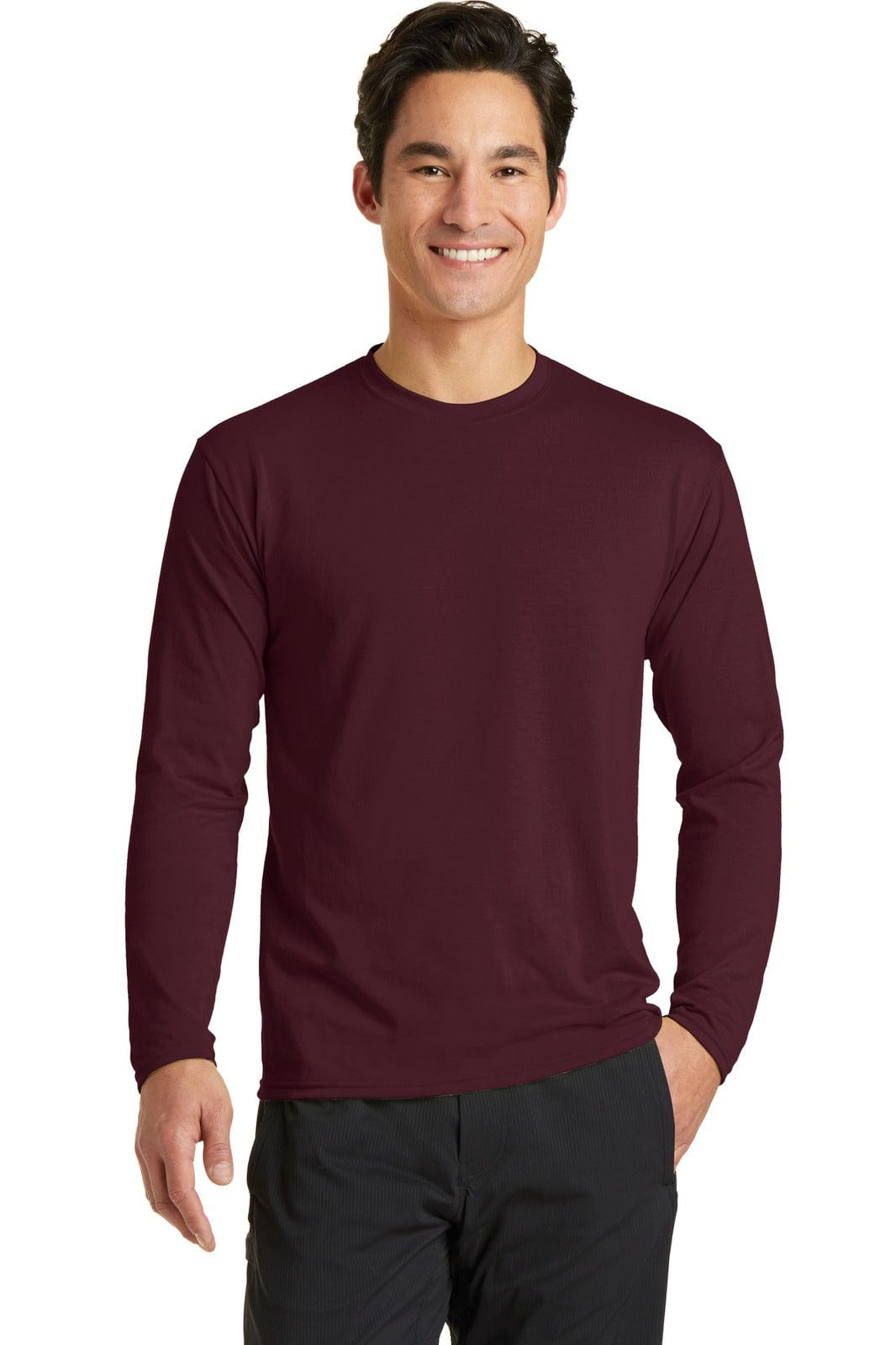 Port & Company Long Sleeve Performance Blend Tee