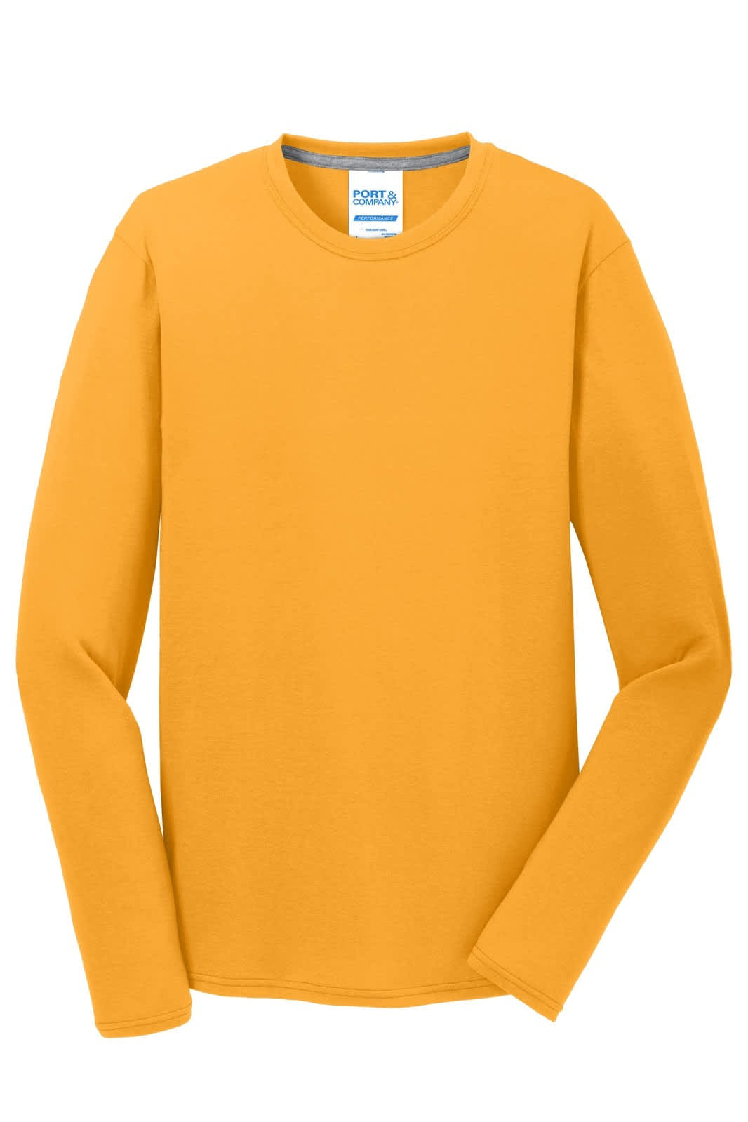 Port & Company Long Sleeve Performance Blend Tee
