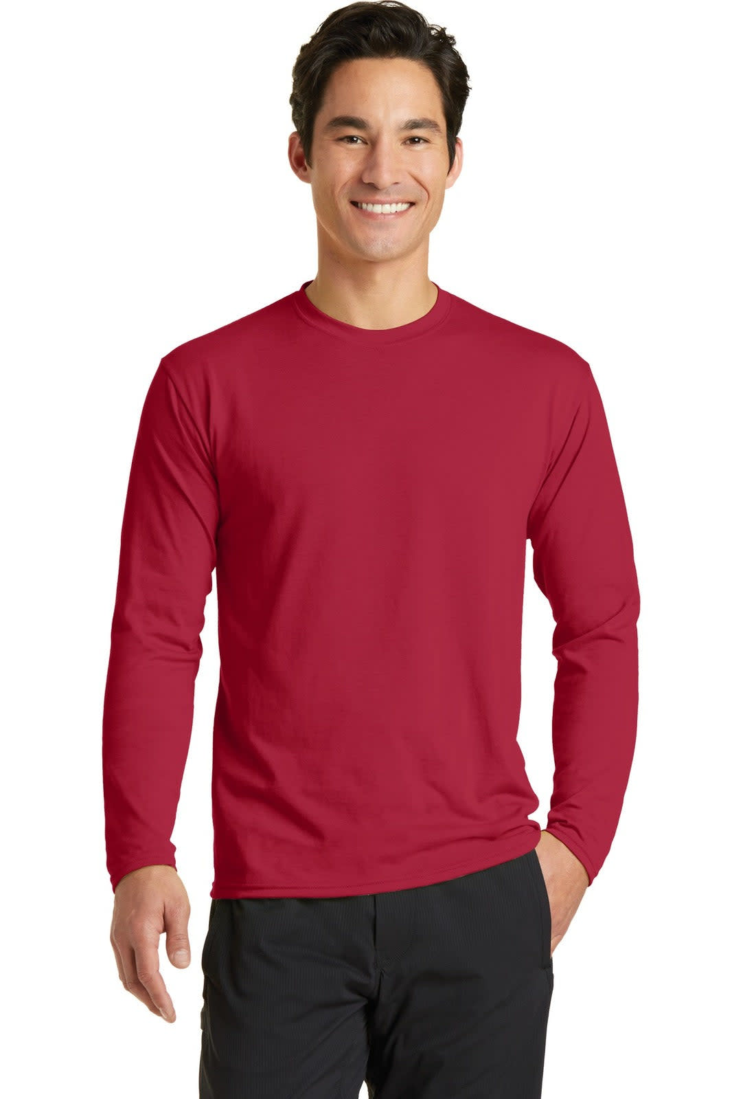 Port & Company Long Sleeve Performance Blend Tee