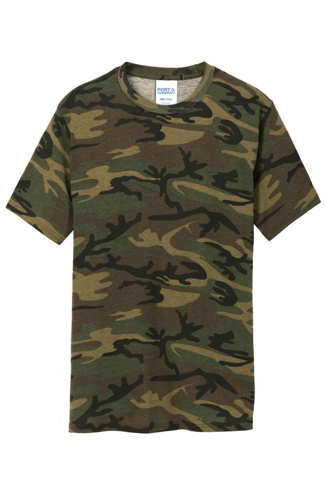 Port & Company Core Cotton Camo Tee