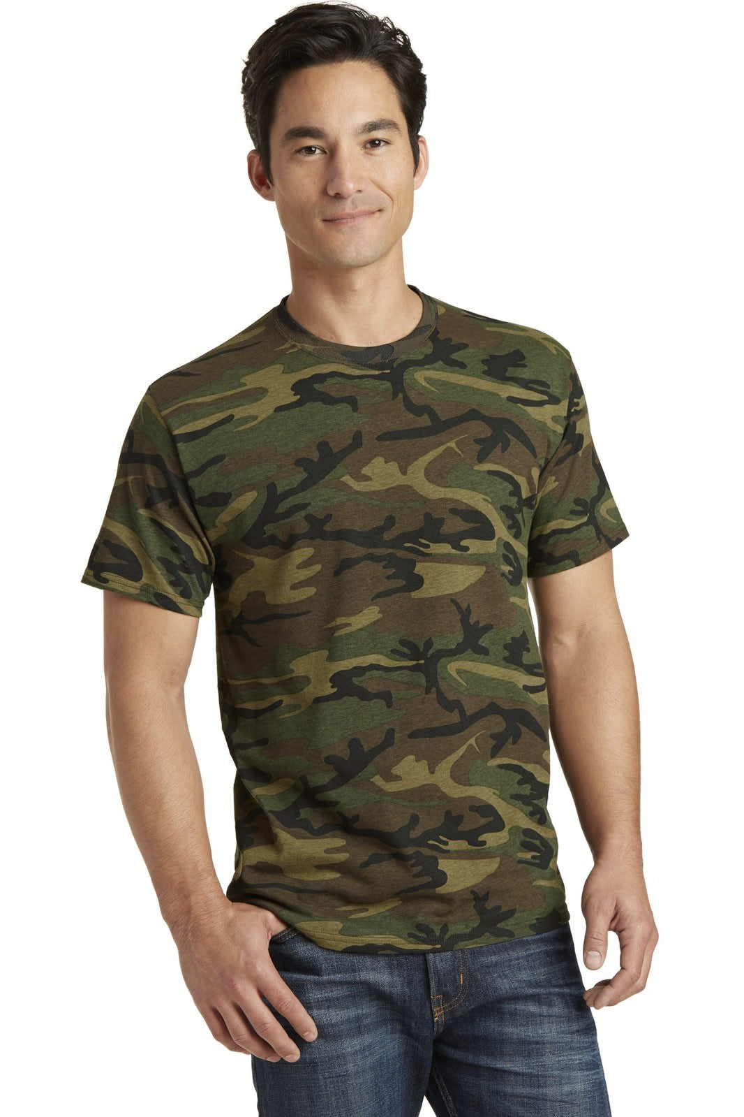 Port & Company Core Cotton Camo Tee
