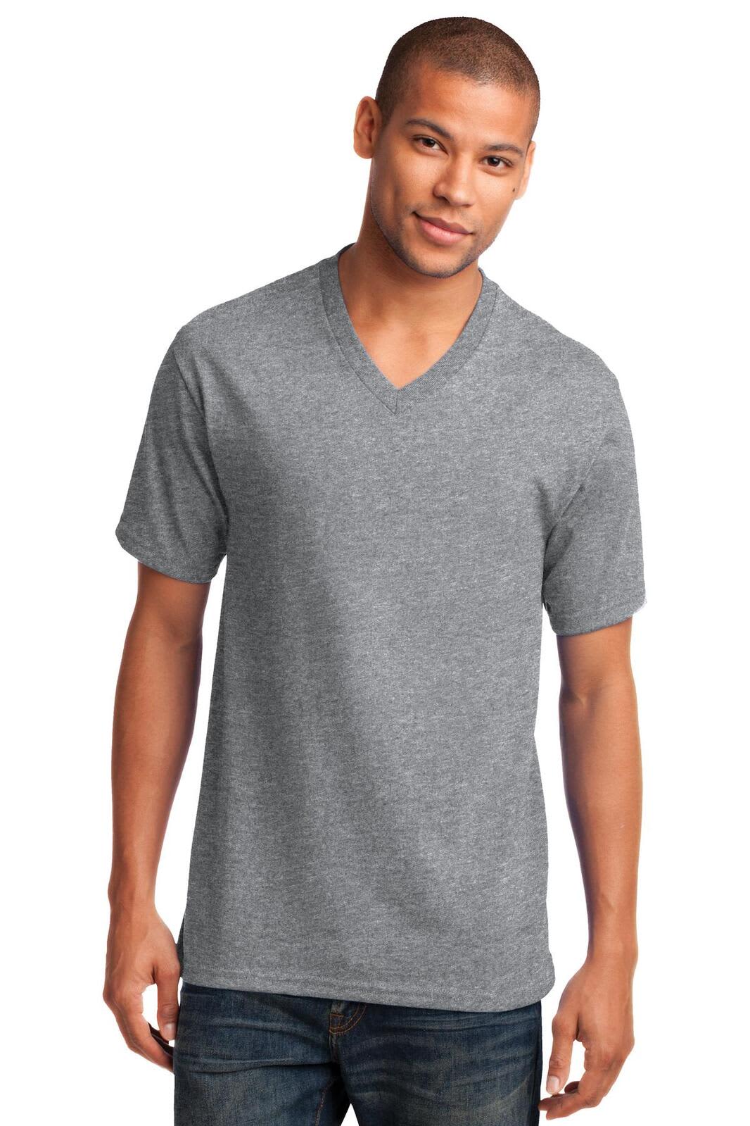 Port & Company Core Cotton V-Neck Tee