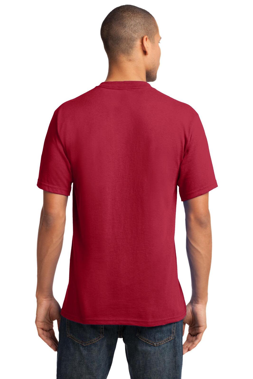 Port & Company Core Cotton V-Neck Tee
