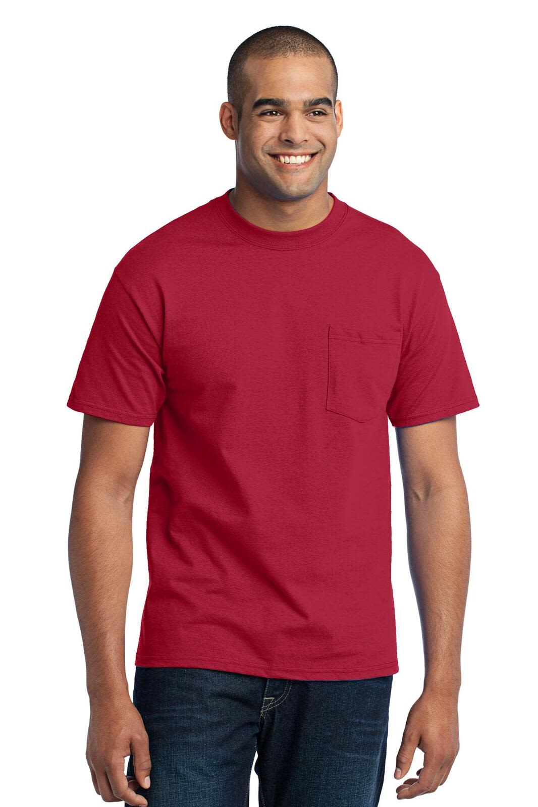 Port & Company - Core Blend Pocket Tee