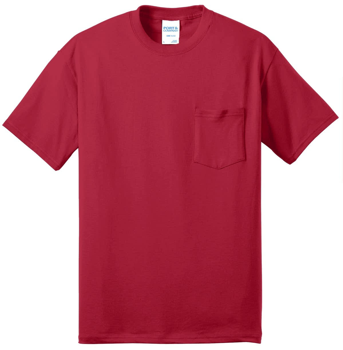 Port & Company - Core Blend Pocket Tee