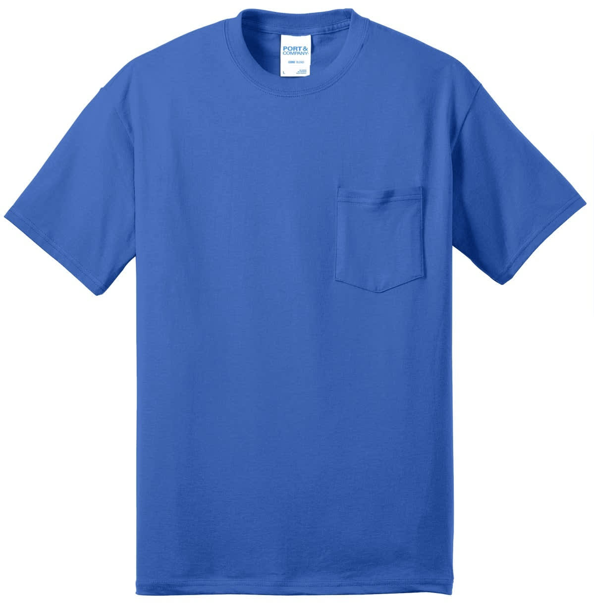 Port & Company - Core Blend Pocket Tee
