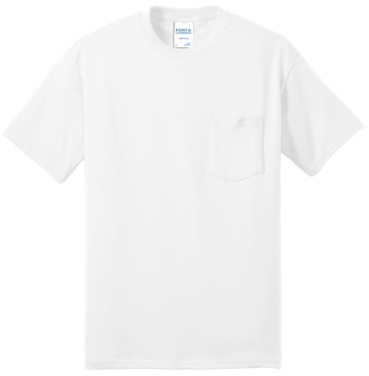 Port & Company - Core Blend Pocket Tee