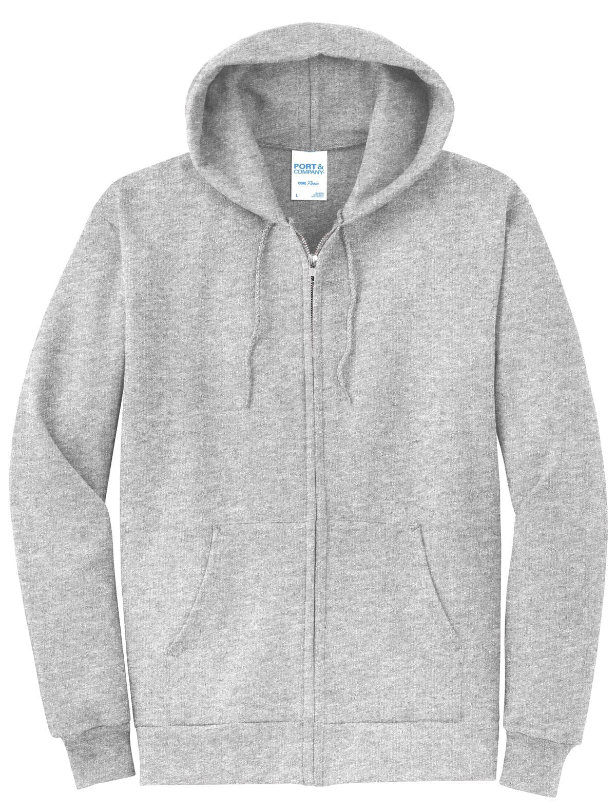 Port & Company - Core Fleece Full-Zip Hooded Sweatshirt
