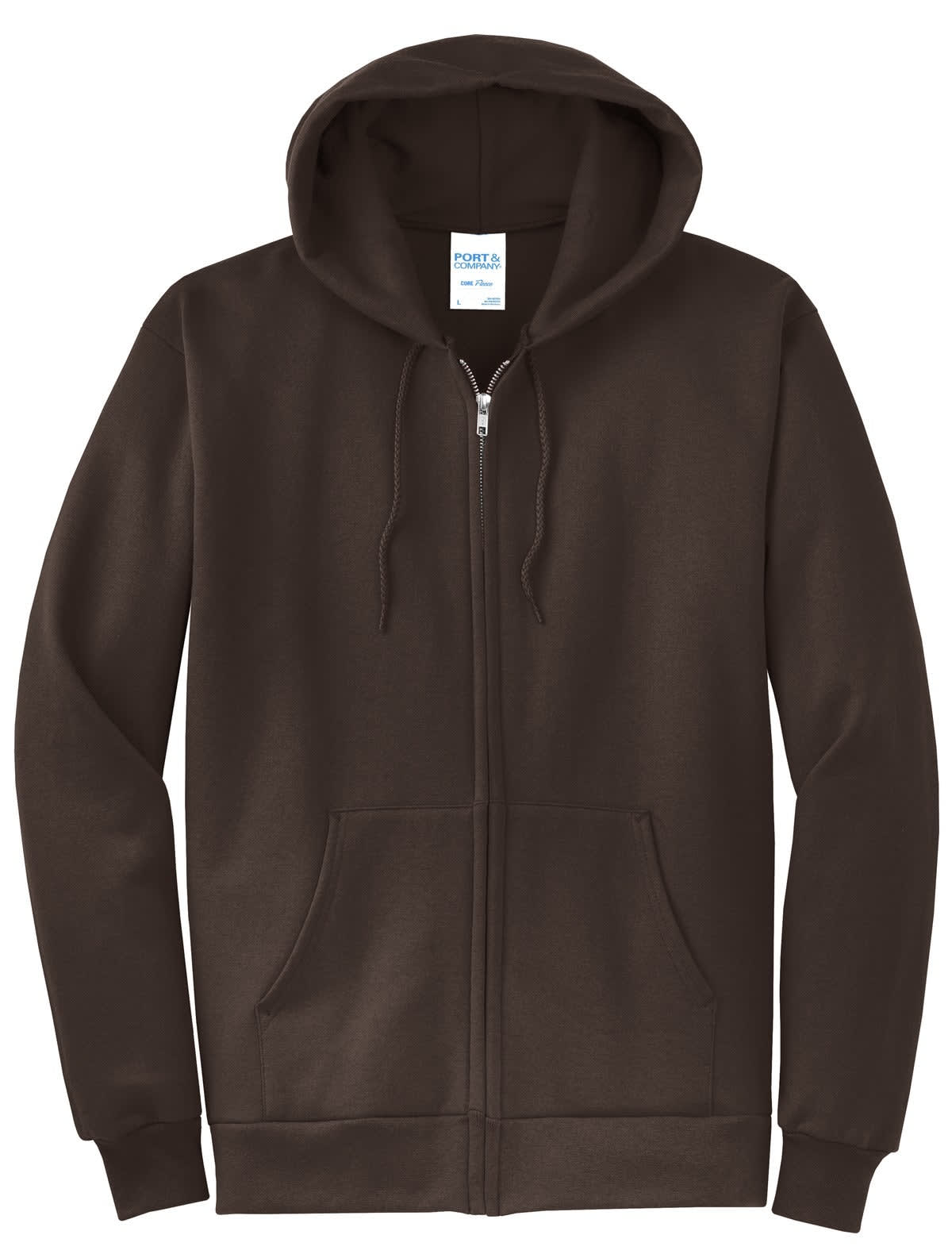 Port & Company - Core Fleece Full-Zip Hooded Sweatshirt